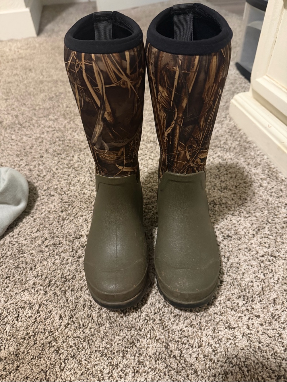 Kids Waterproof Camo Magellan Boots